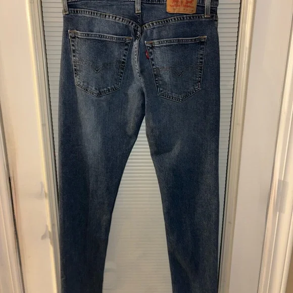 512 Levi's Blue Jeans 31x34 - Picture 3 of 3
